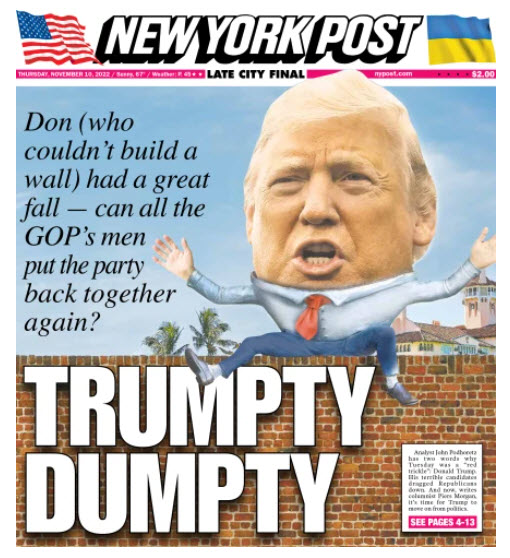 New York Post - Trumpty Dumpty